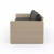 Four Hands Leroy Outdoor Sofa, Washed Brown - Charcoal (Closeout)