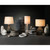 Jamie Young Ash Table Lamp - Grey Crackle Glaze Ceramic