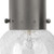 Jamie Young Strada Pendant Wall Sconce - Gun Metal & Clear Seeded Glass