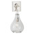 Jamie Young Tear Drop Hanging Wall Sconce - Clear Glass & Nickel Metal