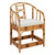 Jamie Young Malacca Round Back Arm Chair