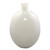 Jamie Young Minx Decorative Vases - Set of 2 - White Blown Glass