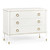 Jonathan Charles Eclectic Large Ivory Chest Of Drawers