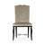 Jonathan Charles Icarus Icarus Dining Side Chair, Upholstered In Calico Velvet