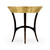Jonathan Charles Luxe Stepped Gilded Circular Side Table