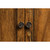 Jonathan Charles Casually Country 34" Country Walnut Four Door Sideboard