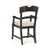 Jonathan Charles Casually Country Planked Dark Ale Dining Armchair, Upholstered In Mazo