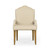 Jonathan Charles Sussex High Back Light Brown Chestnut Armchair, Upholstered In Mazo