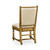 Jonathan Charles Sussex Light Brown Chestnut Country Side Chair, Upholstered In Mazo