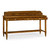 Jonathan Charles Casually Country Country Walnut Plank Buffet With Strap Handles