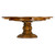 Jonathan Charles Casually Country 59" Country Walnut Circular Dining Table With Self-Storing Leaves