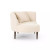 Four Hands Luna Chaise - Right Arm Facing - Capri Oatmeal