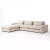 Four Hands BYO: Bloor Sectional - Armless Piece - Essence Natural