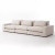 Four Hands BYO: Bloor Sectional - Armless Piece - Essence Natural