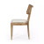 Four Hands Britt Dining Chair - Toasted Nettlewood W/ Savile Flax