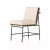 Four Hands Crete Dining Chair - Savile Flax W/ Brown Frame