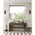 Four Hands Crete Dining Chair - Savile Flax W/ Brown Frame