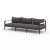 Four Hands Sherwood Outdoor Sofa, Bronze - 93" - Charcoal