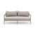 Four Hands Sherwood Outdoor Sofa, Washed Brown - 63" - Stone Grey