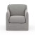 Four Hands Dade Outdoor Slipcover Swivel Chair - Faye Ash