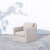 Four Hands Dade Outdoor Slipcover Swivel Chair - Stone Grey