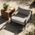 Four Hands Sherwood Outdoor Chair, Bronze - Stone Grey