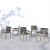 Four Hands Sherwood Outdoor Dining Armchair, Weathered Grey - Stone Grey