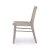 Four Hands Delmar Outdoor Dining Chair - Weathered Grey - Ivory Rope