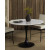 Four Hands Powell Dining Table - White Marble - 42"