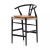 Four Hands Muestra Counter Stool - Black Teak - Whiskey Saddle