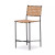 Four Hands Garza Counter Stool - Natural Leather