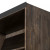 Four Hands Bane Bookshelf W/ Ladder - Dark Charcoal