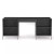 Four Hands Trey Executive Desk - Black Wash Poplar