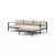 Four Hands Sherwood Outdoor 2 - Piece Sectional, Bronze - Right Chaise - Faye Sand