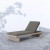 Four Hands Leroy Outdoor Chaise - Weathered Grey - Charcoal