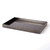 Studio A Gunmetal Silver Leaf Rectangle Tray - Lg