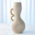 Studio A Hourglass Vase - Sandstone