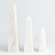 Global Views Alabaster Obelisque - White - Lg