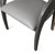 Global Views Arches Dining Chair - Grey Leather