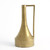 Global Views Long Neck Handle Vase - Gold