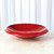 Global Views Low Bowl - Round - Red