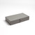 Global Views Marbled Leather D Ring Box - Dark Grey - Med