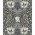 Etten Studios Ogee Flora - Charcoal & Goldenrod