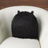 Global Views La Chatte Pillow - Black (Closeout)
