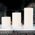 Global Views 3 Wick Pillar Candle - Unscented - 6