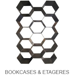Noir Bookcases & Etageres
