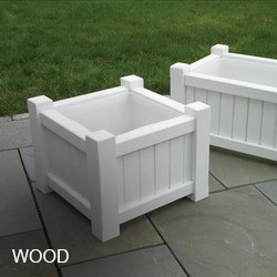 Wood Planters