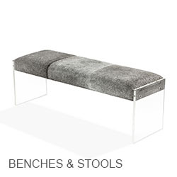 Interlude Home Benches, Ottomans & Stools