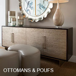 John Richard Ottomans, Stools, & Poufs
