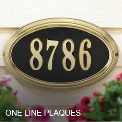 Personalized One Line Plaques